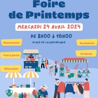 Foire de Printemps à Morhange - Mercredi 24 avril 2024